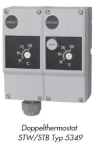 Bild von Samson Doppelthermostate (STW / STB) 5349-1, Typenblatt T 5206, 2347423