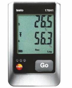 Bild von testo 176 H1 - Datenlogger für Temperatur und Feuchte - Art.-Nr.: 0572 1765