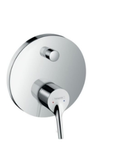 Bild von HANSGROHE Talis S Einhebel-Wannenmischer Unterputz mit integrierter Sicherungskombination,  72406000