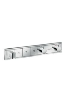 Bild von HANSGROHE RainSelectFertigset Unterputz für 3 Verbraucher,  15356000