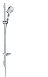 Bild von HANSGROHE Raindance Select E 120 3jet Handbrause/Unica'S Puro Brausestange 0,90 m Set,  26621000