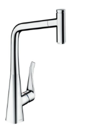 Bild von HANSGROHE Metris Select Einhebel-Küchenmischer 320 mit Ausziehauslauf,  14884000