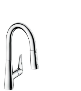 Bild von HANSGROHE Talis S Einhebel-Küchenmischer 160 mit Ausziehbrause,  72815000