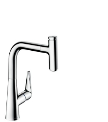 Bild von HANSGROHE M51 Talis Select S Einhebel-Küchenmischer 220 mit Ausziehauslauf und sBox,  73852800