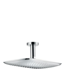 Bild von HANSGROHE PuraVida 400 Air 1jet Kopfbrause mit Deckenanschluss 100 mm,  27390000