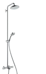 Bild von HANSGROHE Croma 220 Air 1jet Showerpipe Wanne,  27223000