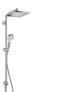 Bild von HANSGROHE Crometta E 240 1jet Showerpipe Reno EcoSmart 9 l/min,  27289000