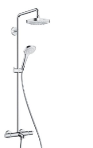 Bild von HANSGROHE Croma Select E 180 2jet Showerpipe Wanne,  27352400