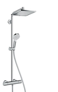 Bild von HANSGROHE Crometta E 240 1jet Showerpipe EcoSmart 9 l/min,  27281000