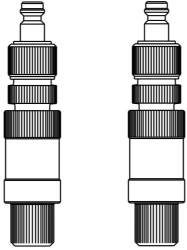 Bild von OVENTROP Messnadeln für Armaturen mit „eco“-Messtechnik für „OV-DMC 2“ und „OV-DMPC“, Set = 2 Messnadeln, Art.Nr. : 1061799