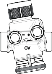 Bild von OVENTROP Regulierventil „Cocon QTZ“ ohne Messventile DN10, 150-700 l/h, Art.Nr. : 1143663