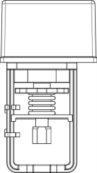 Bild von OVENTROP Elektromotorischer Stellantrieb „Aktor M“ „ST/3P L“, 24V, für „Cocon QTR/QFC“DN 40-DN 100, mit Adapter, Art.Nr. : 1158020