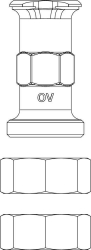 Bild von OVENTROP OVENTROP-Distanzstück für "Regumat S" (Ausführung 2015), Art.Nr. : 1357086