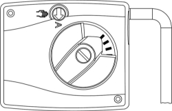 Bild von OVENTROP OVENTROP-Stellmotor 24 V (0-10V) für "Regumat S/M3" DN40,DN50, Art.Nr. : 1350958