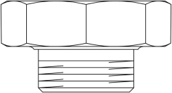 Bild von OVENTROP Pumpenanschlussstutzen für Kesselverrohrung G 1  1/2 IG x G 1 AG, Art.Nr. : 1359090