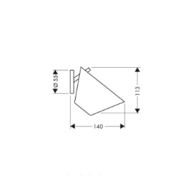 Bild von AXOR Starck Seifenschale, Art.Nr. 40833000