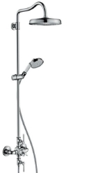 Bild von AXOR Montreux Showerpipe mit Thermostat und Kopfbrause 240 1jet Classic, Art.Nr. 16572000