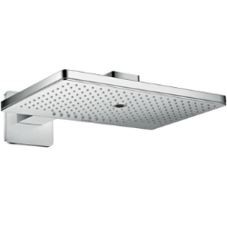 Bild von AXOR ShowerSolutions Kopfbrause 460/300 3jet mit Brausearm und Softcube Rosette, Art.Nr. 35276000