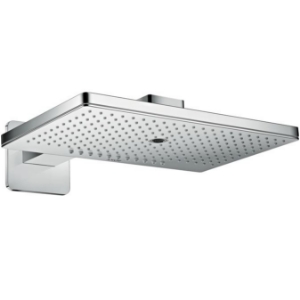 Bild von AXOR ShowerSolutions Kopfbrause 460/300 3jet mit Brausearm und Softcube Rosette, Art.Nr. 35276000