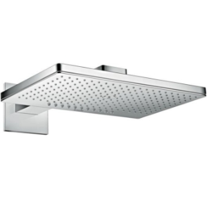 Bild von AXOR ShowerSolutions Kopfbrause 460/300 2jet mit Brausearm und eckiger Rosette, Art.Nr. 35280000