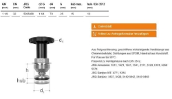 Bild von JRG Oberteil LegioStop zu Geradsitzventil, 1 1/4", DN 32 - Art.Nr. : 5395.480