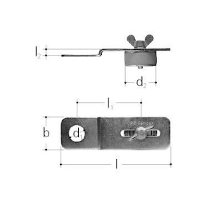 Bild von JRG Sanipex Ablaufhalter  5742, Art.Nr. : 5742.000