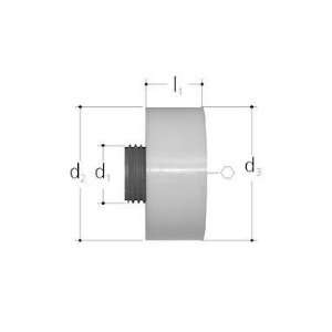 Bild von JRG Sanipex Schutz- und Abpress-Stopfen Dose, GN (inch): 1∕2, , Art.Nr. : 5409.120