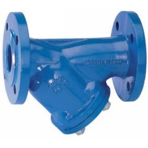 Bild von Honeywell Resideo Schmutzfänger FY71P m Flanschen Stahlguss blau A B DN 65,  Art.Nr. : FY71P-65B