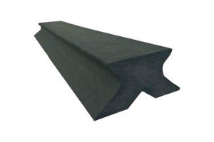 Bild von LINUM MONTAGESCHIENE KUNSTSTOFF SCHWARZ X-BASE L= 900 MM * 80/120 MM - 60 MM D. * ,  alte Kode : MBX-0900, Art.Nr. :MGV-4090-020