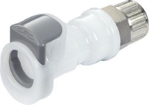 Bild von CPC Kupplungen 3/8 In-Line  Acetal (POM) Coupling Body with Shroud- 25 Stk,  Art.Nr. : APC13006SH