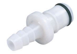 Bild von CPC Kupplungen 1/4 Hose Barb Non-Valved In-Line  Acetal (POM) Coupling Insert- 25 Stk,  Art.Nr. : APC22004