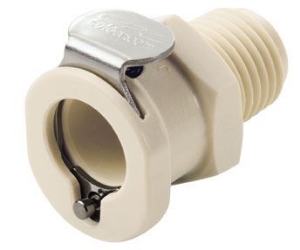 Bild von CPC Kupplungen 3/8 MBSPT Non-Valved Polypropylene Coupling Body- 25 Stk,  Art.Nr. : PLC1000612BSPT