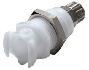 Bild von CPC Kupplungen 1/4 PTF Non-Valved Multi-Mount Acetal Coupling Body- 10 Stk,  Art.Nr. : PLM12004