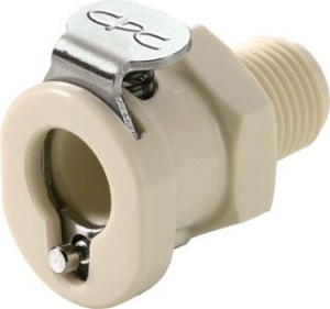 Bild von CPC Kupplungen 1/8 MBSPT Non-Valved Polypropylene Coupling Body- 25 Stk,  Art.Nr. : PMC100212BSPT