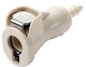 Bild von CPC Kupplungen 1/16 Hose Barb Valved In-Line Polypropylene Coupling Body- 25 Stk,  Art.Nr. : PMCD170112