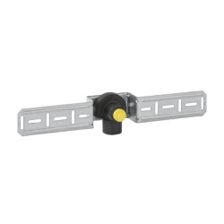 Bild von Geberit Anschlusswinkel 90° vormontiert, einfach, mit Adapter MeplaFix, DN 15, d MF20 mm, Art.-Nr. 632.851.00.1