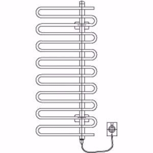 Bild von Arbonia Cobrawatt Badheizkörper CBTW140R 400 WFS, Art.Nr. : CBTW140R 400 AF WFS