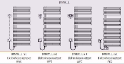 Bild von Arbonia Bagnotherm BTMW75L 500 WFS, H: 750 mm, 400 W, L: 500 mm, Art.Nr. : BTMW75L 500 AF WFS