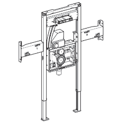 Bild von Geberit ONE Duofix Element WT mit ONE Wandmischer teilhoch, 105cm, Art.Nr. : 111.093.00.1