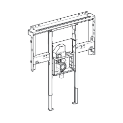 Bild von Geberit ONE Duofix Element WT mit Wandmischer 90cm, Art.Nr. : 111.082.00.1