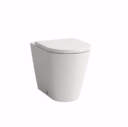 Bild von Laufen KARTELL BY LAUFEN - Stand-WC 'rimless', Tiefspüler, ohne Spülrand, Abgang waagerecht/senkrecht, 560 x 370 x 430, 000, weiss, Art.Nr. : H8233370000001