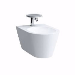 Bild von Laufen KARTELL BY LAUFEN - Wand-Bidet K'BYLAUFEN 55X37 SCHW GL, 545 x 370 x 290, 1 Hahnloch 020, schwarz, Art.Nr. : H8303310203021