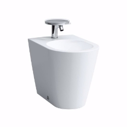 Bild von Laufen KARTELL BY LAUFEN - Standbidet K'BYLAUFEN 56X37 WS MATT, 545 x 370 x 430, 1 Hahnloch 757, weiss matt, Art.Nr. : H8323317573021