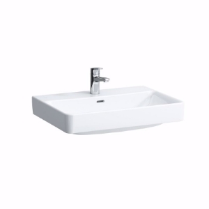 Bild von Laufen Pro S - Waschtisch PRO S 65X47 WEISS, 650 x 465 x 175, 000, weiss, 1 Hahnloch, Art.Nr. : H8109640001041