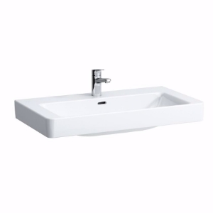 Bild von Laufen Pro S - Waschtisch PRO S 85X47 LCC WS, 850 x 460 x 175, 400, LCC-weiss, ohne Hahnloch, Art.Nr. : H8139654001091