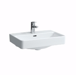 Bild von Laufen Pro S - Waschtisch 'compact', 550 x 380 x 170, 400, LCC-weiss, 1 Hahnloch/ohne Überlauf, Art.Nr. : H8189584001561