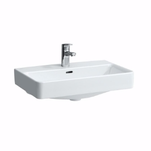 Bild von Laufen Pro S - Waschtisch 'compact', 600 x 380 x 170, 400, LCC-weiss, ohne Hahnloch/ohne Überlauf, Art.Nr. : H8189594001421