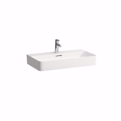 Bild von Laufen VAL - Waschtisch VAL 75X42 LCC WS, 400 LCC-weiss, 3 Hahnlöcher, 750 x 420 x 115, Art.Nr. : H8102854001081