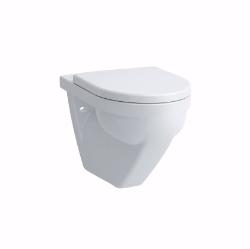 Bild von Laufen MODERNA R - Wand-WC 'rimless/comfort', Tiefspüler, ohne Spülrand, 049 perga, 560 x 360 x 410, Art.Nr. : H8215460490001