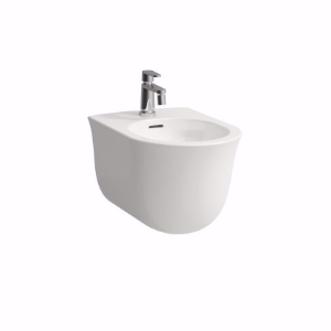 Bild von Laufen THE NEW CLASSIC - Wand-Bidet NEWCLASSIC 53X37 LCC WS, 400 LCC-weiss, 1 Hahnloch, 530 x 370 x 340, Art.Nr. : H8308514003021